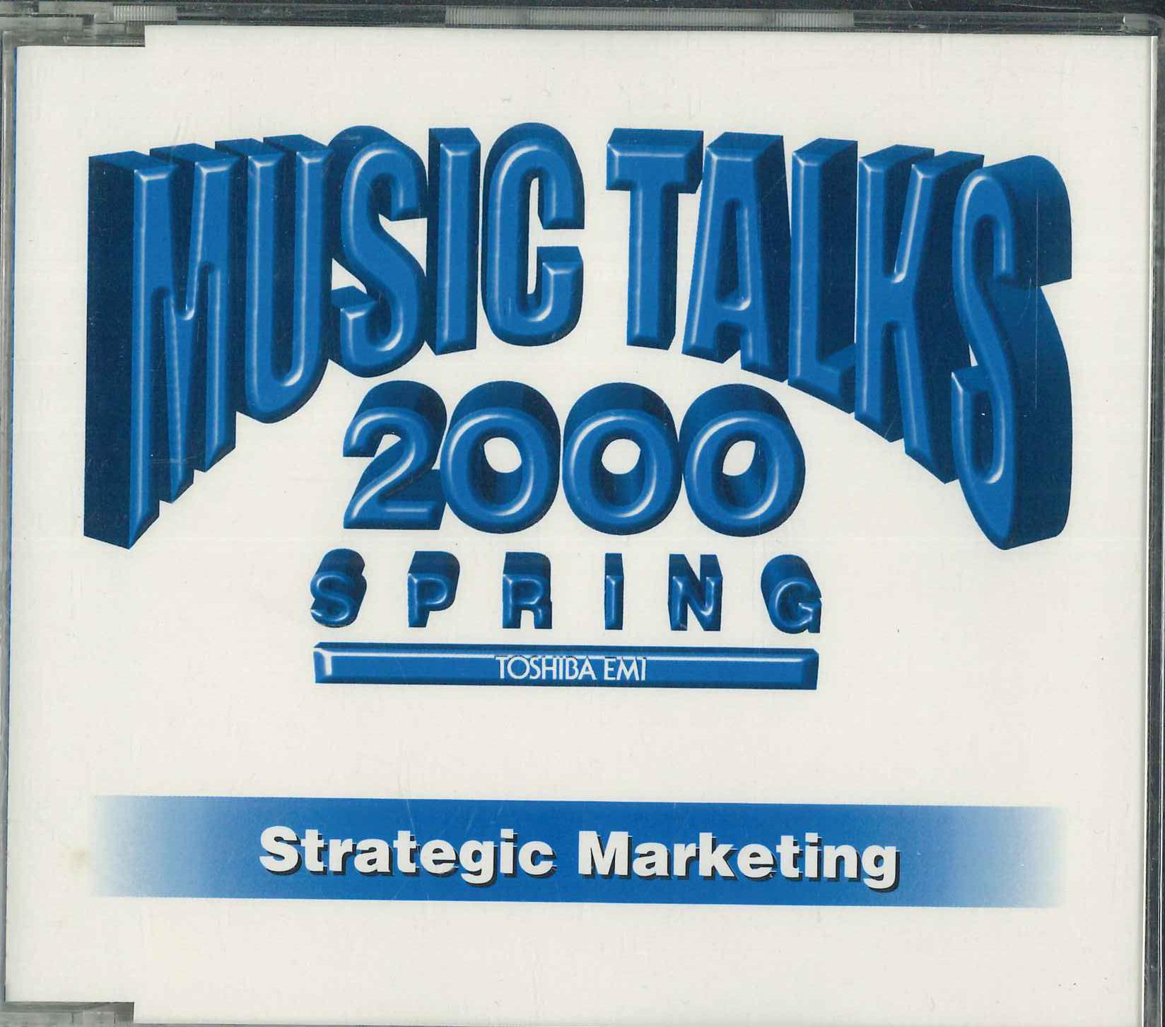 

CD VARIOUS Music Talks 2000 Spring Strategic M PCD2260 EMI 2000 Japan Rock Used