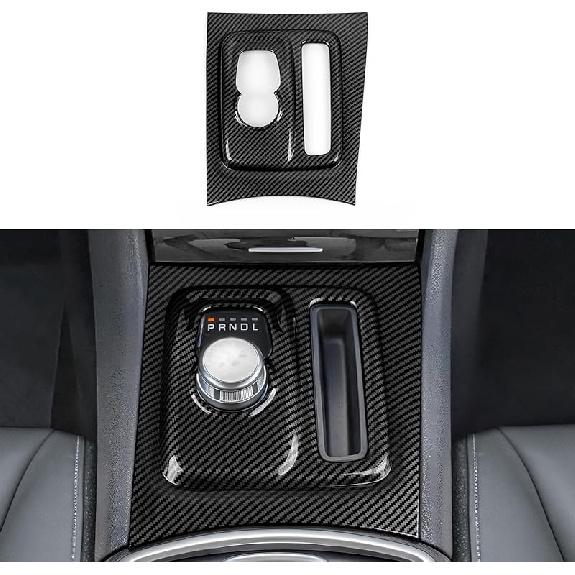 Car Gear Shift Panel Decals For 2018   Dodge Durango Accessories Carbon Fiber Interior Stickers