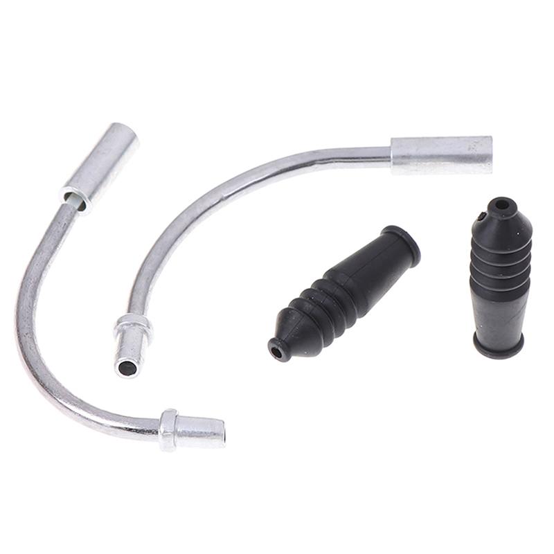 2Pcs Mountain Bike Bicycle V Brake Noodles Cable Guide Bend Tube Pipe Sleeves