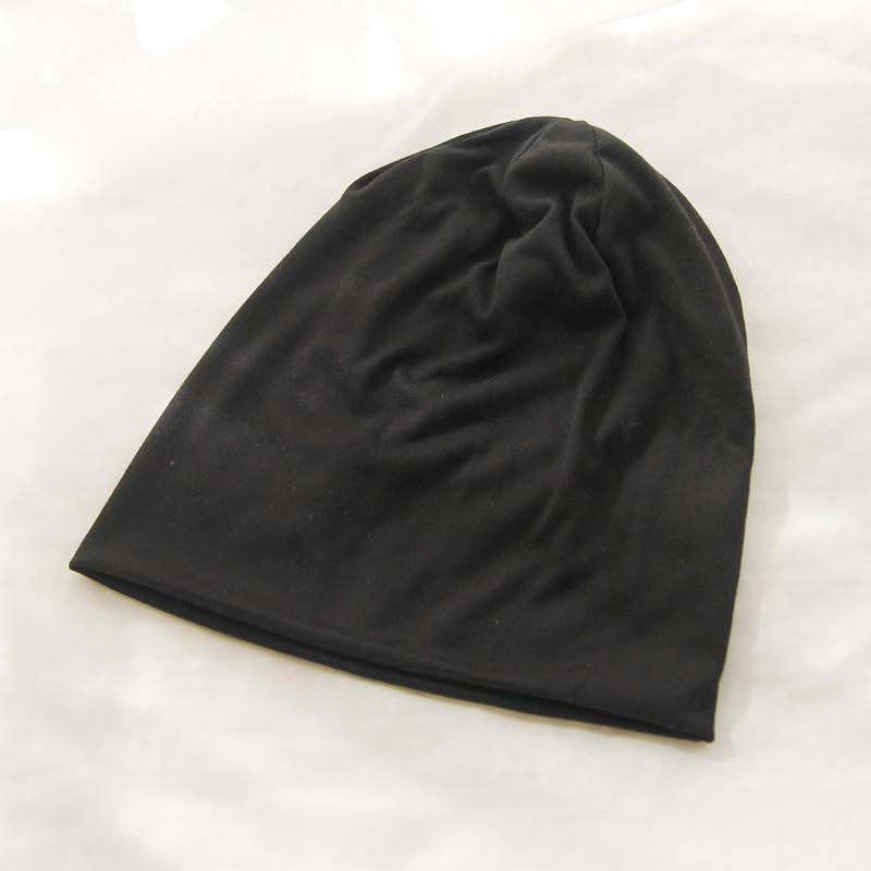Postpartum Korean Style Graffiti Beanie – Women's Autumn/Winter Turban Hat & Unisex Headscarf