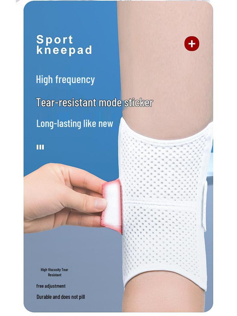 Summer Sports Knee Sleeve: Adjustable Meniscus Support for Basketball, Cycling, and Running.