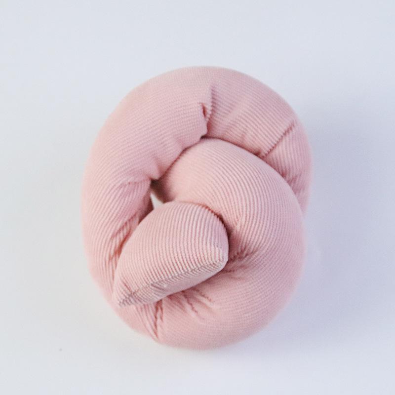 Pernă Moale de Pluș în Formă de U pentru Animale de Companie: Saltea de dormit elastică confortabilă pentru câini și pisici