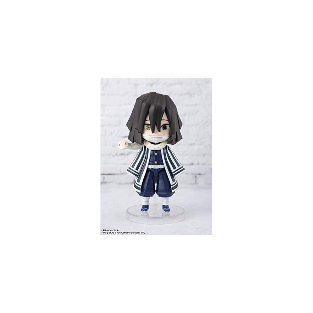 TAMASHII NATIONS Figuarts mini Demon Slayer Iguro Obanai 90mm PVC ABS Painted Action Figure