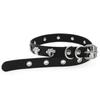 Stylish PU Leather Paws Design Choker Necklace With Metal Hardware For Everyday Wear Party Outfits Costume Accessories