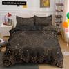 Psychedelic Boho Luxury Bedding Set 2/3PCS with Pillowcase King Mandala Duvet Cover Queen Comforter Cover Polyester Quilt Cover