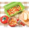 World Create ViV Silicone Steamer, Microwave Cooker, Due Lettuce Green, 59619