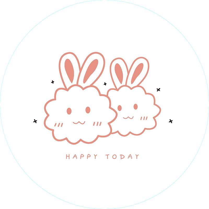 

Cartoon Style Living Room Decoration Carpet Cute Round Rugs for Bedroom Fluffy Soft Children Rug Thickened Plush Study Floor Mat 80x80CM