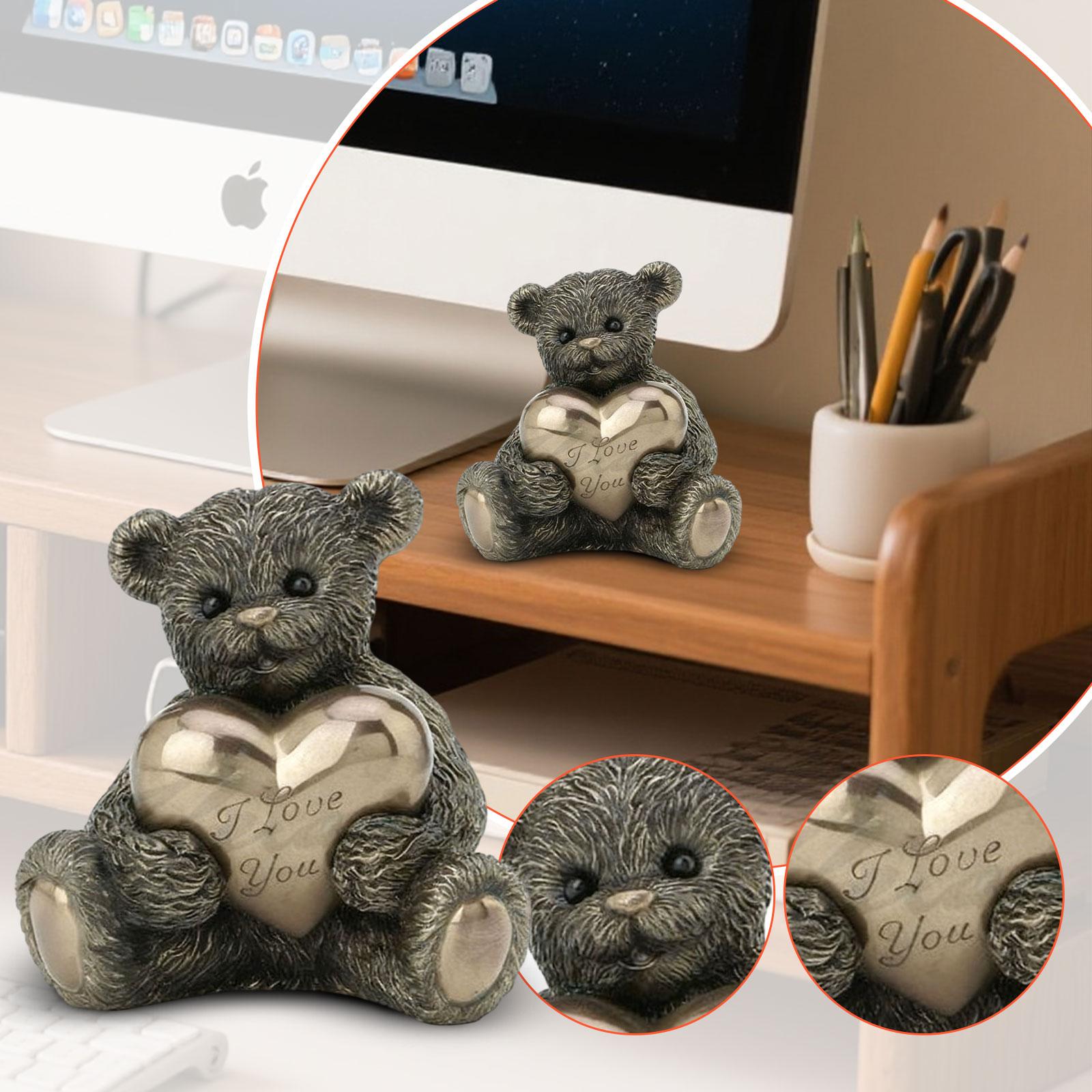 

New Arrival: Baby Bear I LOVE YOU - Resin Gift/Home Decor Ornament One Size