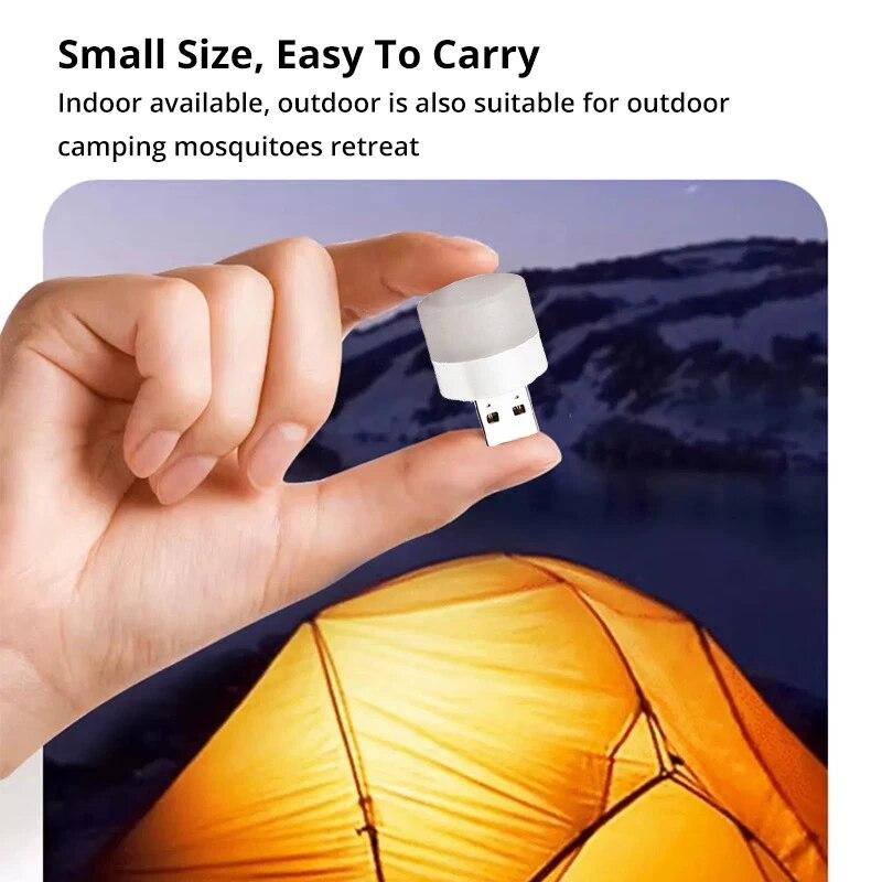 3pcs/6pcs Mosquito Repellent Night Light Led Mosquito Repellent Light Creative Portable Usb Home Bedroom Mini Night Light