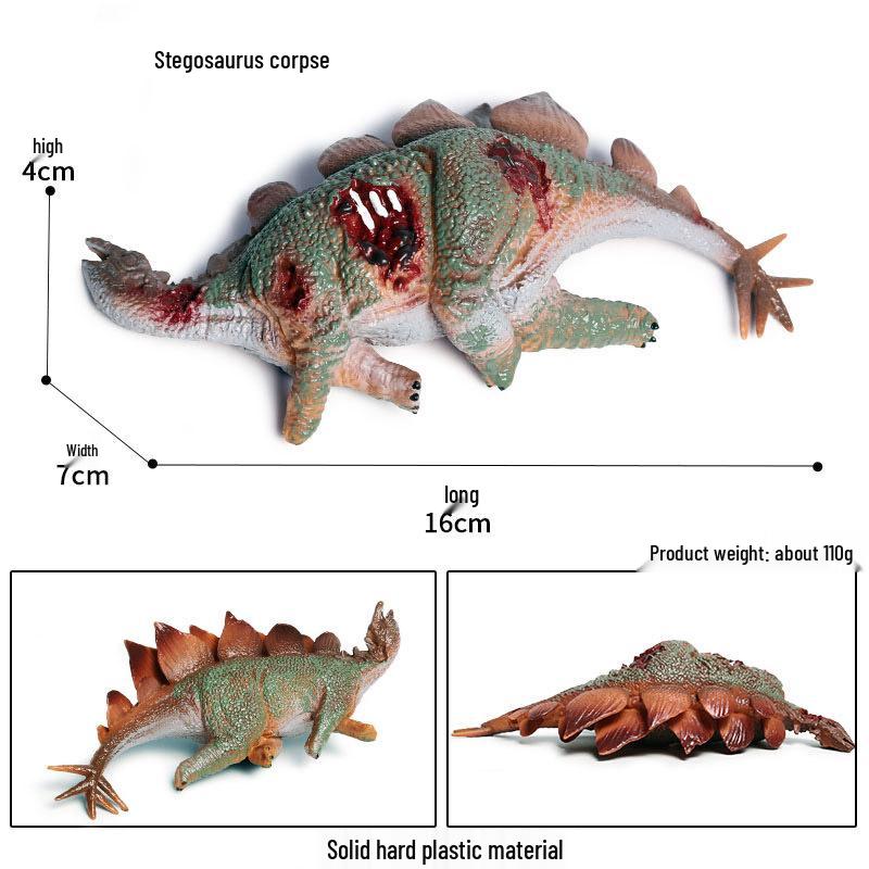 Jurassic Dinosaur Models: Spinosaurus, T. Rex, Triceratops & Stegosaurus