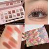 Cross-border E-commerce 4-in-1 Eyeshadow, Blush & Highlighter: Pearlescent Matte, Non-smudging, Easy-to-Apply.