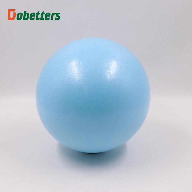 25cm Frosted Explosion-proof Wheat Straw Yoga Ball for Pilates & Fitness