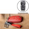 Universal Nappa Leather Key Cover for Honda, Toyota, Hyundai, Nissan - Car Modification Accessory