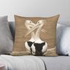 Pelicans Bird Pillowcase Polyester Linen Velvet Printed Zip Decor Throw Pillow Case Bed Cushion Cover