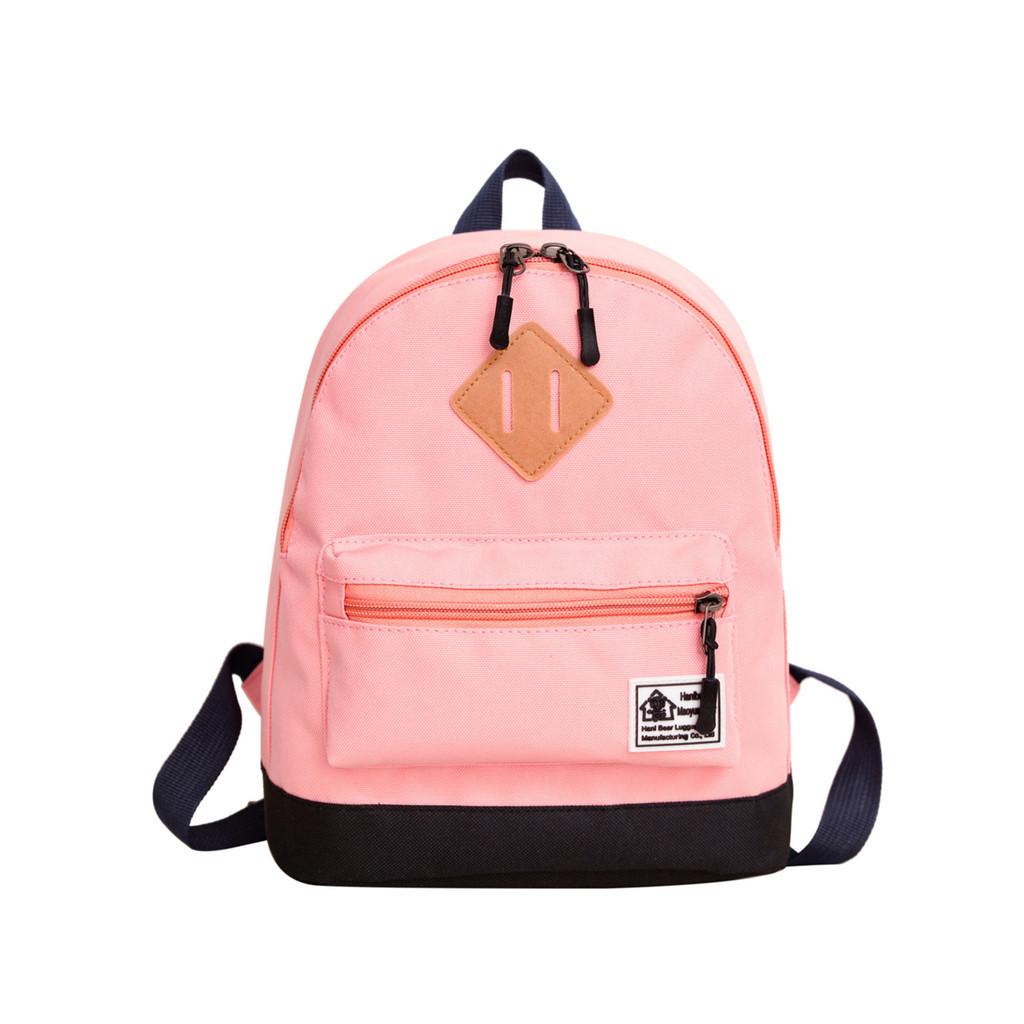 Roztomilý školní batoh z oxfordské látky pro děti v různých barvách, unisex design