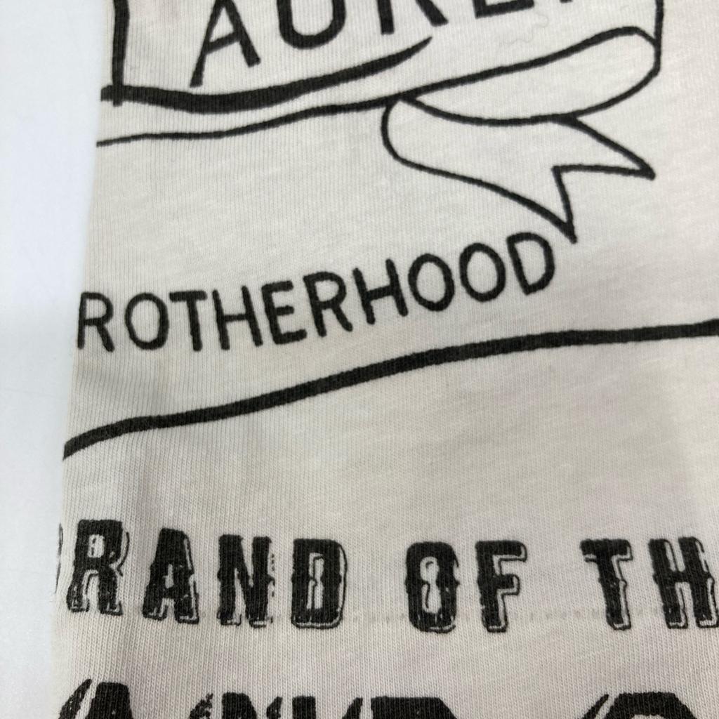 RRL White Two Cowboy Print T-Shirt tops S whiteUsed