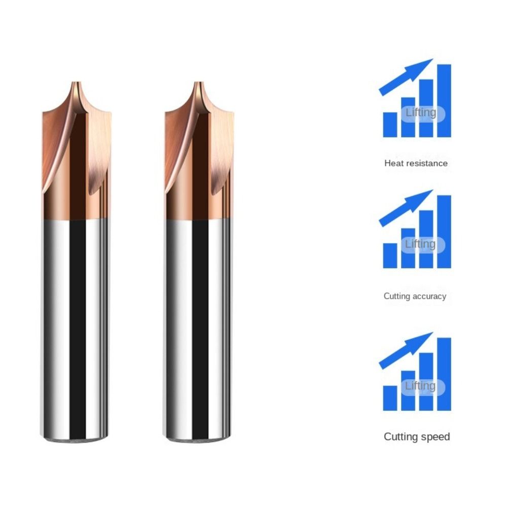 Tungsten Cobalt Alloy Corner Rounding End Mills Round End Mill New Radius Corner Rounding Cutter