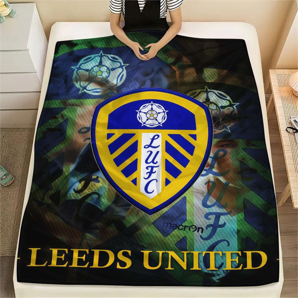 Leeds Poster Blanket, High Quality Comfortable for All Seasons, Home Decor, Warmth and Comfort