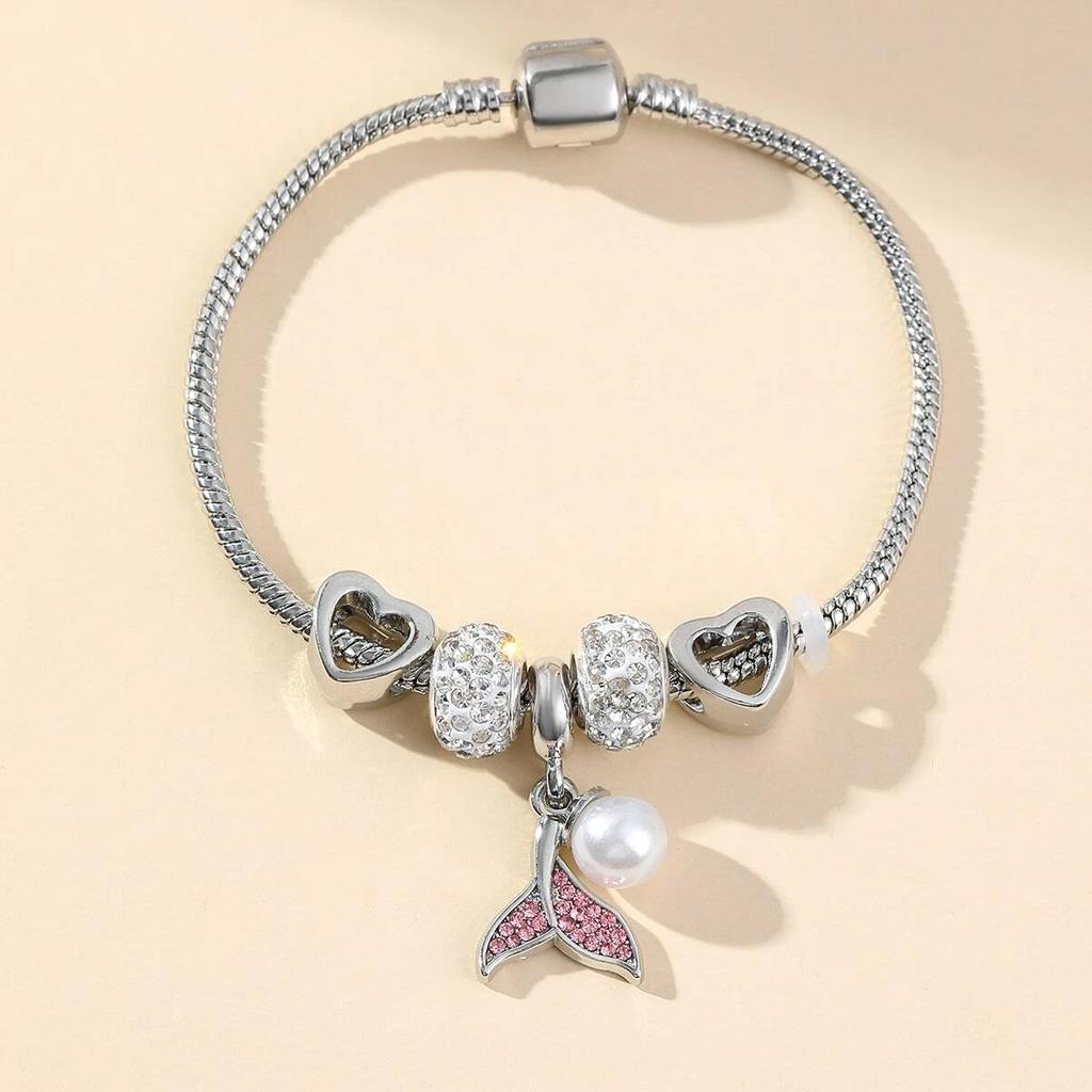 1 Women's European and American Trendy Mermaid Tail Bracelet for Dates, Travel Banquets, Parties, Holiday Outfits, Gifts