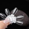 120pcs Magnetic Nail Absorbing Nail Plate Color Test Display Board for Nail Art Practice Swatch Organizer for Salon and DIY Manicure
