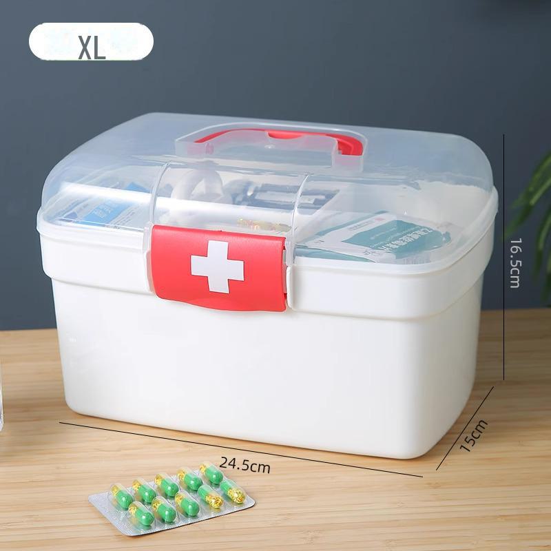 Medicine Box – Large Capacity Family Pack for Student Dormitory and Household Storage