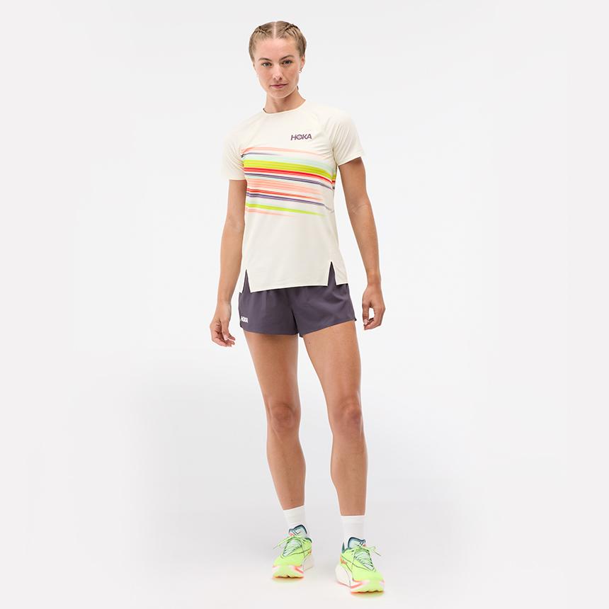 [hoka] Hoka Women's Race Day Short Sleeve 1173531P-AFLR