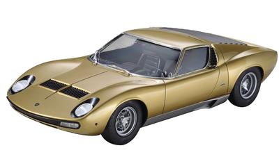 Hasegawa Lamborghini Miura P400 SV Chassis Gold Restoration Plastic Model 20319 1/24 No.5030