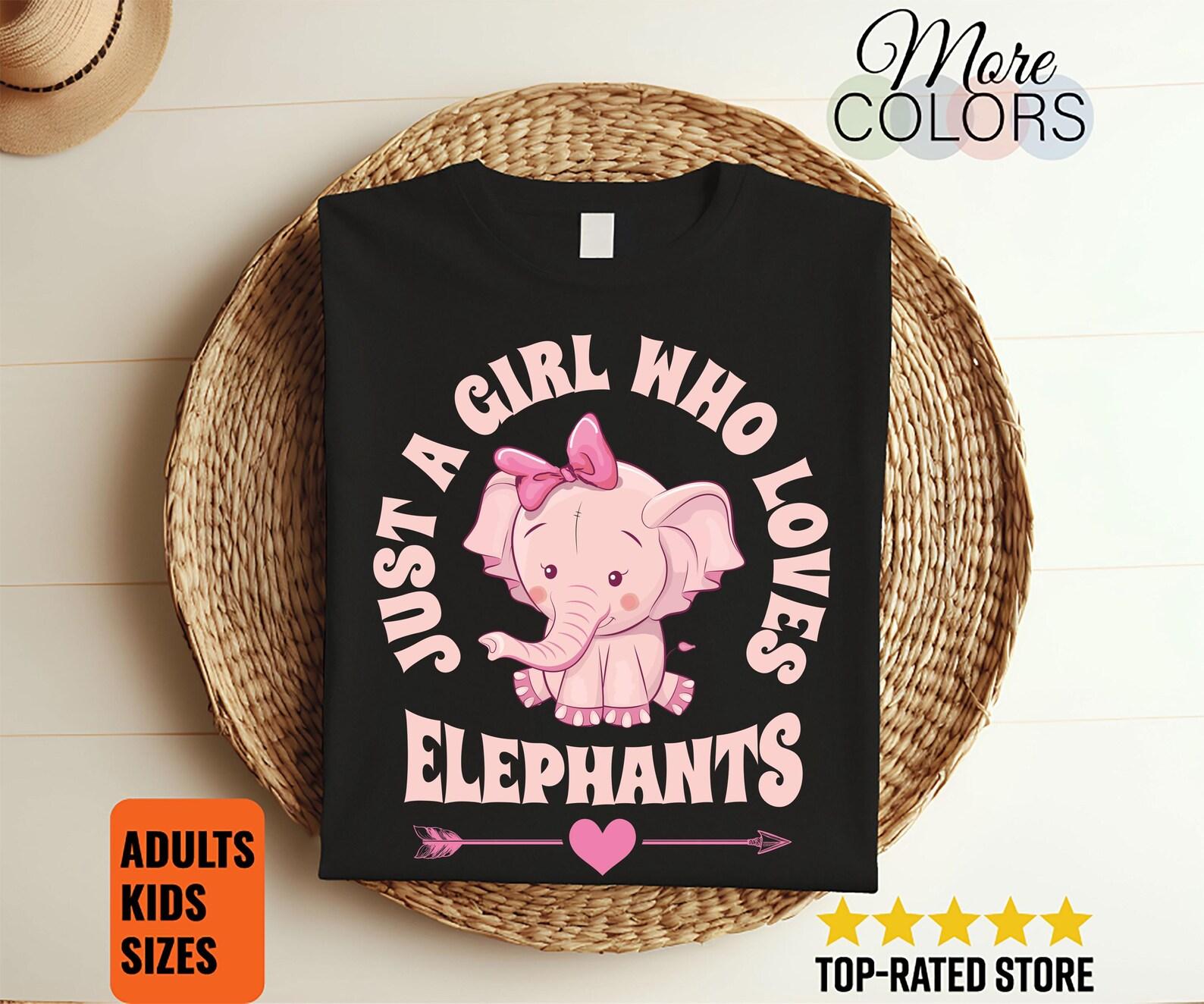Elephant Cute Funny Elephants Lovers Gift T-shirt, Love Family Zoo Tees, Save The Elephants Baby, African Animals, Safari, Vintage Retro 120