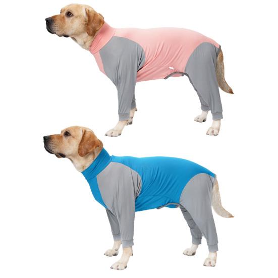 Pet Recovery Suit High Elasticity Comfortable Convenient Soft Allergy Free Prevent Licking