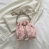 1Pc Fashion Trend Portable Small Bag Women's Bag 2026 New Foreign Style Summer Texture Bucket Bag Single Shoulder Crossbody Women's Bag