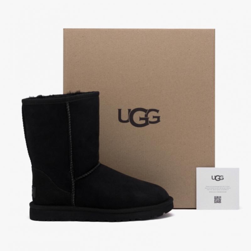 UGG Classic Short 2 Black Boots 1016223