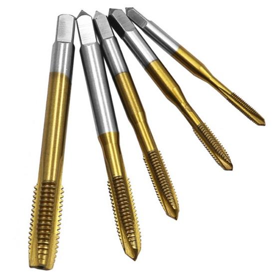 M3 M4 M5 M6 M8 Metric Screw Thread HSS Machine Plug Tap Drill Bit Hardware Tool