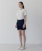 TTUDEMENT Floral Motif T-Shirt Ivory