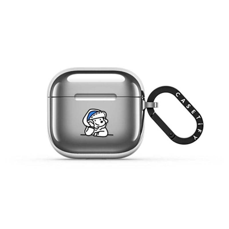 

CASETiFY mirror case AirPods 4 - mini JOHN(3) silver