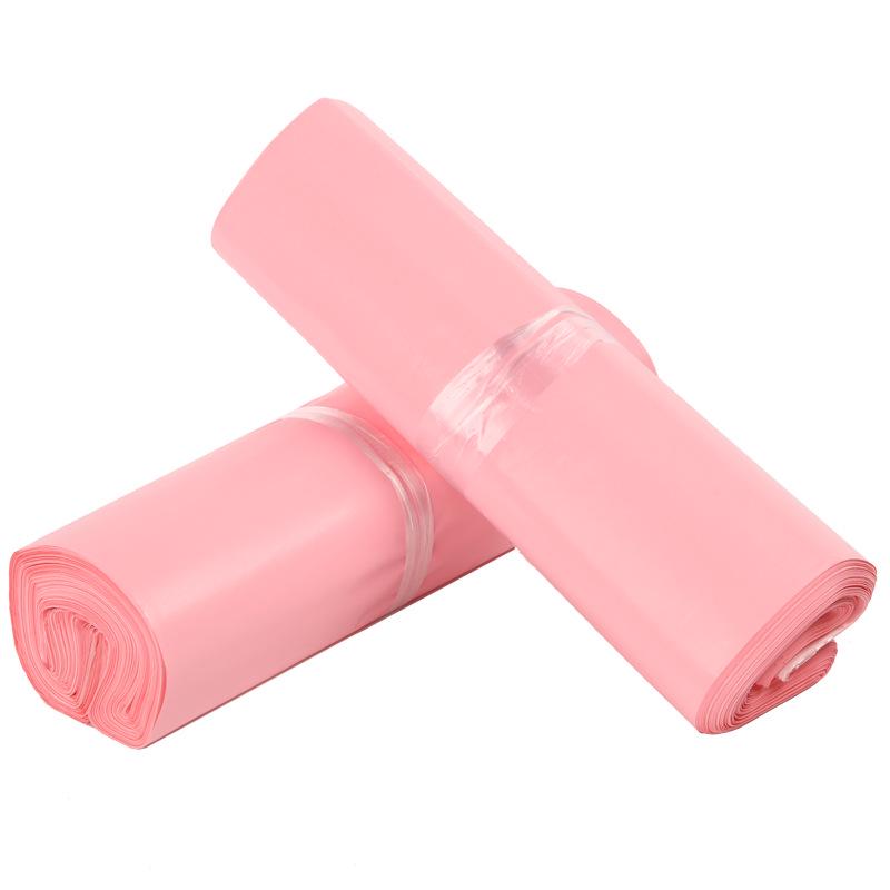 Pink Thickened Waterproof Packing Tape Bag - E-commerce Shipping and Packaging