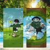 Marca M-Malbon Asciugamano Spiaggia Doccia Bagno Viaggio G-Pallina da Golf Leggero Delicato sulla Pelle per Piscina Campeggio Crociera Estate