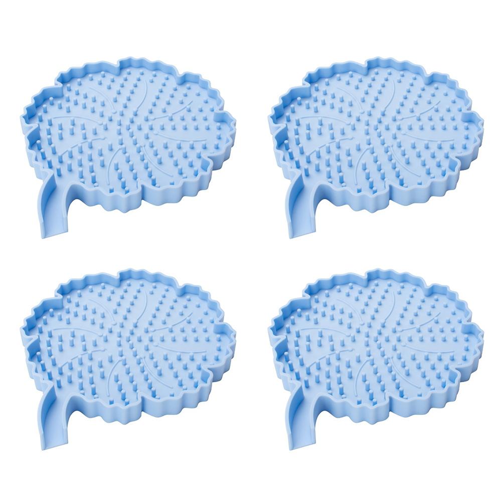 4Pcs Silicone Heat Insulation Pads Kitchen Table MATS Anti-heat Pads Bowl MATS Cup MAT For Kitchen And Dining 16.6x14.9cm