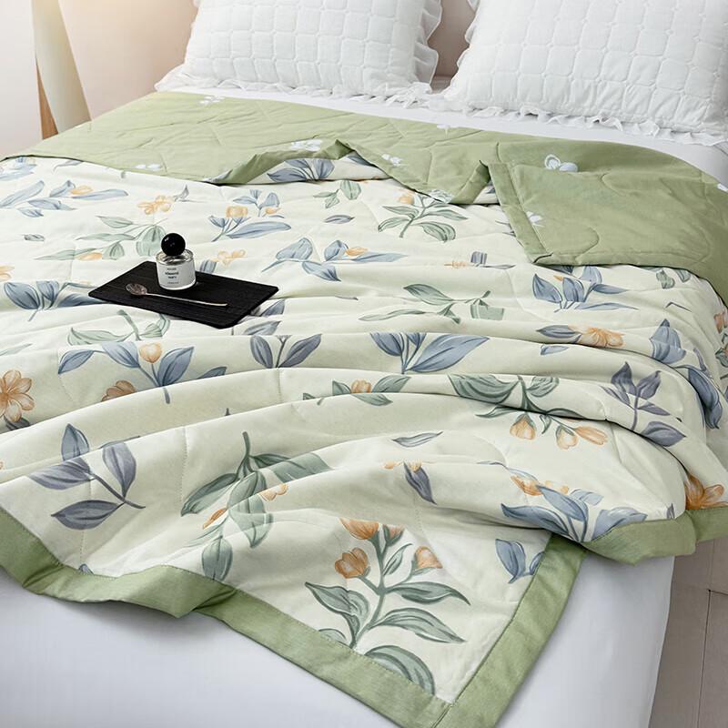 HONGDOU All-Cotton Printed Summer Quilt