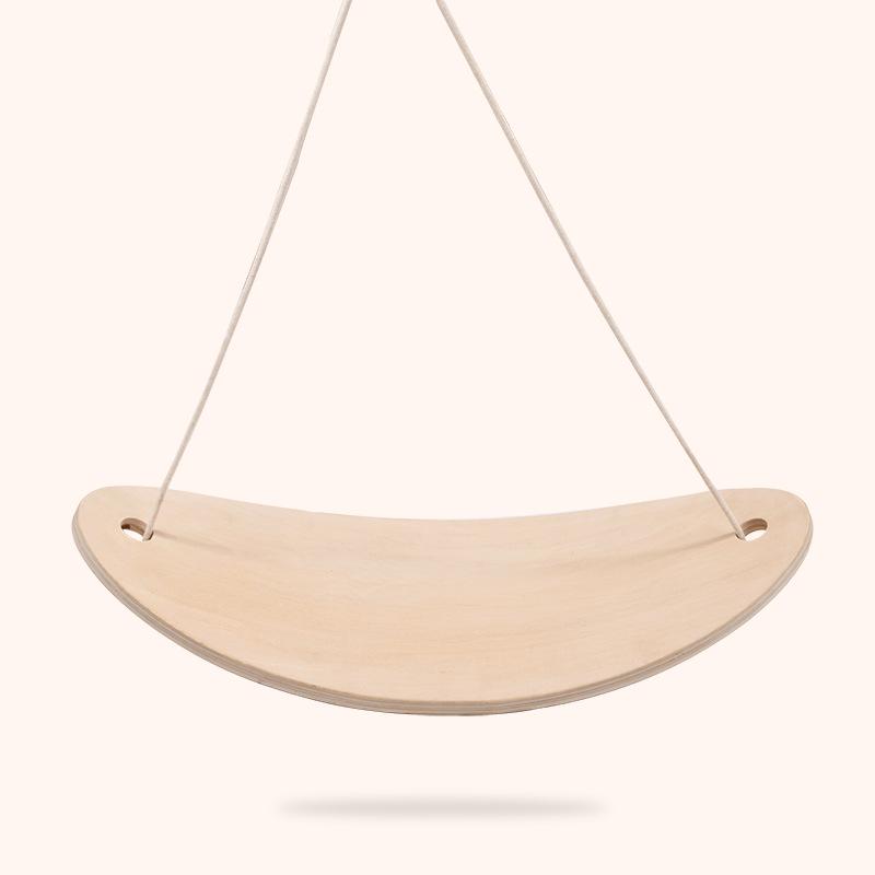 Children s Sensory Balance Beam: Wooden Yoga & Exercise Seesaw for Early Education and Sensory Integration Training. 83 x 29.5 x 1.5 cm Thickness