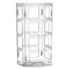 360° Rotating Earring Display Stand, Clear Acrylic Removable Jewelry Display Stand Earrings and Studs Holder