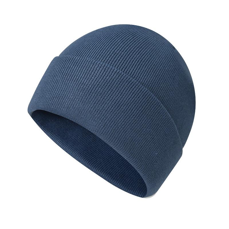 Hat Recycled Material Men's and Women's Cold-proof Knitted Hat Warm Wool Hat Windproof Cold Hat Cotton Hat Dome Baotou