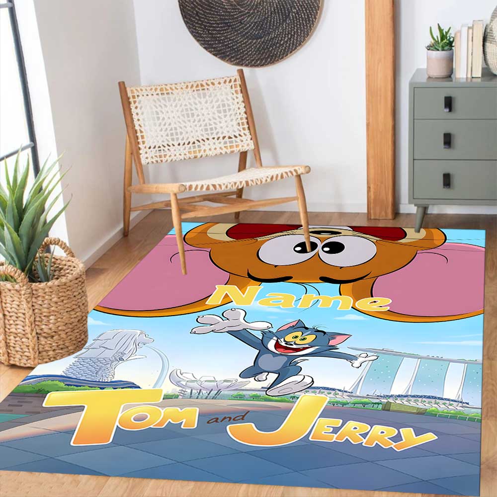 Warner Bros. Funktioniert (26) Personalisieren Sie Ihren Namens-Teppich, Ihr Bürostuhl-Kissen, Ihr Geschenk für Schlafzimmer und Wohnzimmer zu Hause.