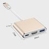 3 In 1 Usb Type C Hub USB C To HDMI-compatible Splitter HUB Type-c To HDMI-compatible USB3.0 Docking Station For Macbook Air Converter
