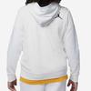 Jordan Mj Mvp French Terry Pullover Hoodie Logo Print Kids hoodies Sail-White FB1644-133