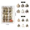 48 Pieces Christmas Balls Pendant Shatterproof for Party Wedding Decor
