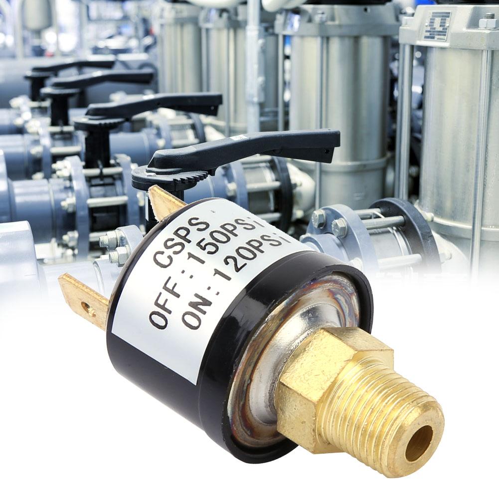 120150 PSI Air Compressor Pressure Control Switch Valve Heavy Duty Pressure Switch