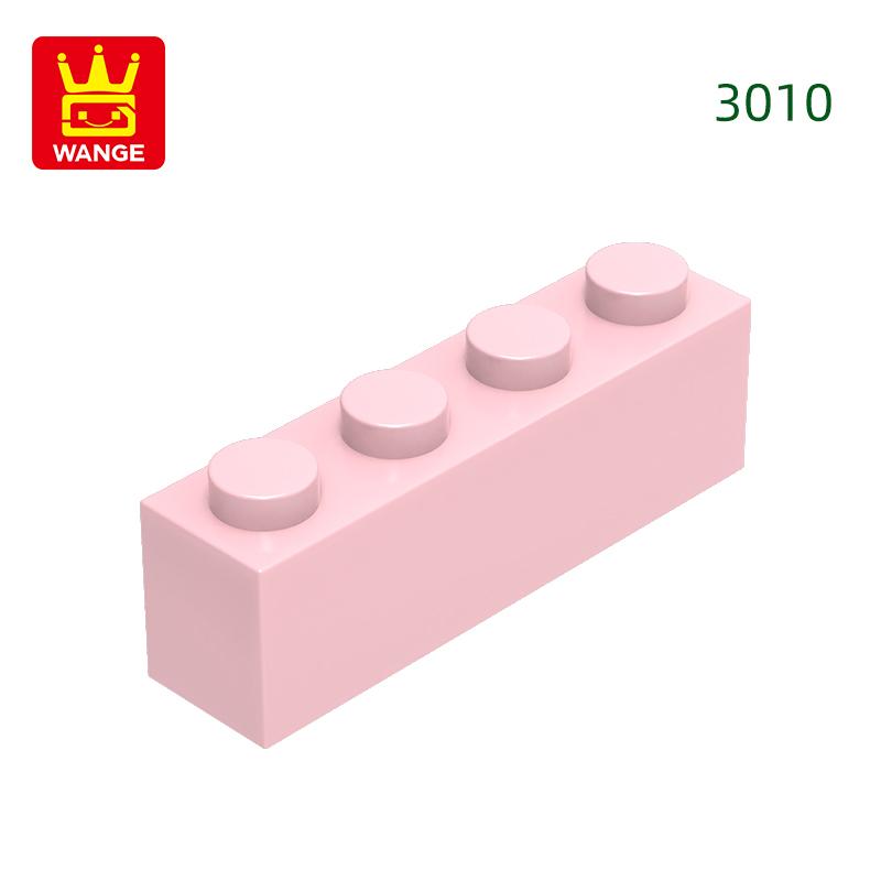 Non-Toxic 67Pcs/Lot 3010 1X4 Basic Building Blocks Moc Parts Compatible With Bricks Diy Children Toys Assembly Gift Storage Box