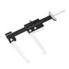 Brake Disc Depth Gauge Caliper 0.1mm Accuracy Metric 0‑60mm Portable Brake Disc Depth Measuring Ruler Compact Auto Repair Tool