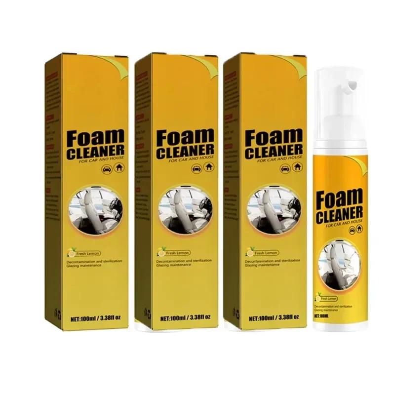 Car interior cleaning agent, special car wash solution, leather ceiling multi-function foam cleaning artifact Accessories