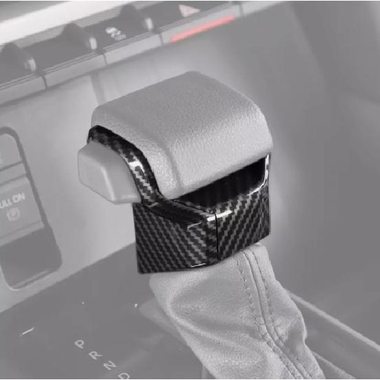 For Toyota Tacoma 2024-2025 Carbon Fiber Interior Gear Shifter Knob Cover Trim3*